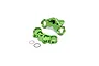 Losi Green Aluminium Triple Clamp Set LOS364008