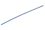 A single blue flexible plastic antenna tube for an RC car, shown against a plain white background.