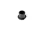 A single black composite pivot brace bushing for RC cars, shown from a slightly elevated angle against a white background.