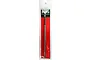 A Delta brand size 0 flat Toray hobby paintbrush in its original red and green retail packaging.