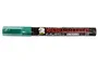 A Mr Hobby Metallic Green Gundam Marker (GM18) shown horizontally against a white background.