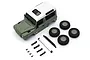 Kyosho Mini-Z MX-01 Land Rover Defender 90 Body Shell Set - Heritage Grasmere Green / Alaska White MXBT07GR