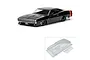 Pro-Line 1/10 1970 Dodge Charger Drag Car Unpainted Body Shell - Clear PRO359900