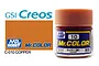 Mr Color Copper Metallic Acrylic Paint 10ml C10