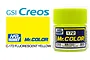 Mr Color Fluorescent Yellow Gloss Acrylic Paint 10ml C172