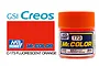 Mr Color Fluorescent Orange Gloss Acrylic Paint 10ml C173