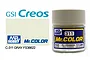 A bottle of Mr. Color Grey FS36622 semi-gloss acrylic paint, showing the label with product number 311 and GSI Creos branding.