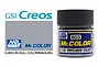 A 10ml bottle of Mr. Color IJN Hull Maizuru acrylic paint, model C603, shown next to a digital color swatch and brand logos.