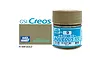 A 10ml jar of Mr. Hobby Aqueous Metallic Gloss Gold acrylic paint, showing the blue label and gold cap.