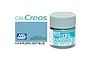 A jar of Mr. Hobby Aqueous H-418 RLM78 Light Blue semi-gloss acrylic paint next to a color swatch.