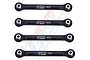 GPM Aluminium Rear Swing Arm Linkages 4Pcs - Black BBX05657-BK