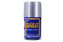 A can of Mr. Hobby Mr. Color Spray Metallic Silver paint against a white background.