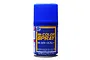 A can of Mr. Color Spray paint in Bright Blue, featuring a blue cap and a blue label with yellow and white text.