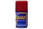 A can of Mr. Hobby Mr. Color Spray paint with a red cap and blue label against a white background.