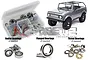 RC Screwz Gen 9 Scout Complete Rubber Shielded Bearing Kit RCZRER079R