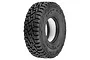 A single Pro-Line 1.9 inch Toyo Open Country R/T rock terrain RC crawler tyre with a white foam insert visible inside.