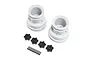 Losi Silver Monster Truck Rims 2Pcs LOS43033