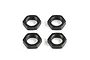 Rovan Black Aluminium 18mm (24mm Hex) Wheel Nuts 4Pcs 871755