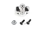 Rovan Silver Aluminium Reinforced Easy-Start Pull Start Dial 8556104
