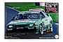 Box art for a Fujimi 1/12 scale Nissan Skyline GT-R model kit featuring a green Kyoseki racing car on a track.