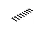 ARRMA 3x18mm Fine Thread Countersunk Screws 10Pcs ARA722318