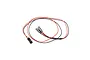 Axial 2 White LED light set with red and black wiring and a standard RC receiver connector.