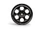 HPI 3.3" Savage 6-Spoke Black Chrome Rims 2Pcs 3161