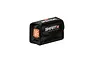 A black Spektrum LiPo battery safety bag with orange accents and Smart Technology branding on a white background.