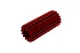 A red anodized aluminium 15-tooth layshaft gear for ARRMA RC vehicles, shown in a studio product shot against a white background.