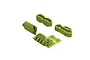 ARRMA Fluorescent Yellow Bumper Mount & Skid Plate Set ARA320773