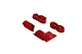 ARRMA Red Bumper Mount & Skid Plate Set ARA320777