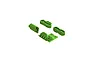 ARRMA Green Bumper Mount & Skid Plate Set ARA320791