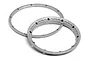 HPI Baja 5B/5SC/5T Heavy Duty Front/Rear Silver Beadlocks w/ Screws 2Pcs 3272