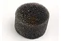 A cylindrical black foam air filter element for an RC car engine, isolated on a white background.