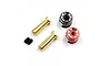 Yeah Racing Brass Aluminium Coloured 5mm Bullet Plug Grips Set WPT-0160