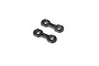 Two Losi carbon fibre wing washers shown from a top-down angle against a white background.