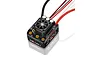 Hobbywing QuicRun 8BL150 G2 150A waterproof brushless electronic speed controller with cooling fan and wiring.
