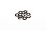 Axial 2.7x6.7x.05mm Silver Washer 10Pcs AXA1069