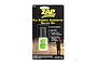 Zap-A-Gap Brush-On fly fishing adhesive glue in its original retail blister packaging, showing the bottle and product details.