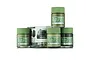 Four jars of Mr. Hobby Russian Green color modulation paint with a small instruction box on a white background.