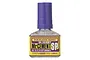 A 40ml bottle of Mr. Hobby Mr. Cement SP adhesive for plastic models, featuring a purple cap and a yellow and purple label.