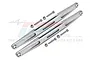 GPM Silver Aluminium Rear Lower Trailing Arms 2Pcs UDR014N-S