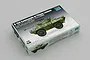 A box for a Trumpeter 1/72 scale V-150 Commando Armoured Personal Carrier model kit, showing an illustration of the green military vehicle on the packaging.