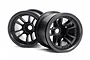 HPI 2.2" Split 5 Black Rims 2Pcs 3051