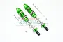 GPM Green Aluminium Complete 135mm Adjustable Shocks w/ Mounting Hardware MAK135RA-G-S-BEBK