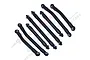 GPM Black 6061-T6 High Clearance Adjustable Linkages TRX4MA160A-BK-BEBK