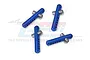 GPM Blue 6061 Aluminium Front & Rear Body Posts 4Pcs MAI201FR-B