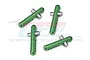GPM Green 6061 Aluminium Front & Rear Body Posts 4Pcs MAI201FR-G