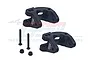 GPM Black 7075 Aluminium Front Hub Carriers (C-Hubs) 2Pcs MGO019-BK