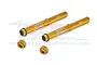 GPM Gold 7075 Aluminium Fork Set MX142-GD